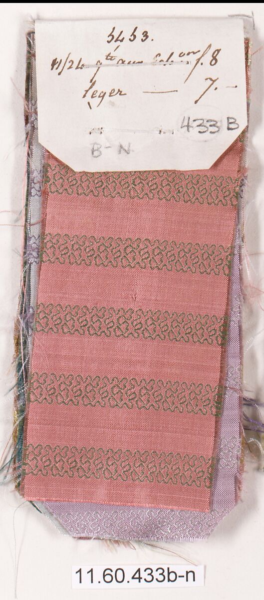 Fragments, Silk, possibly French