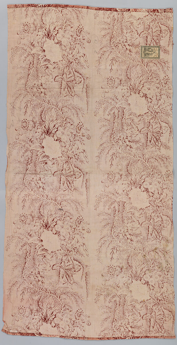 Fragment, Cotton, British or American