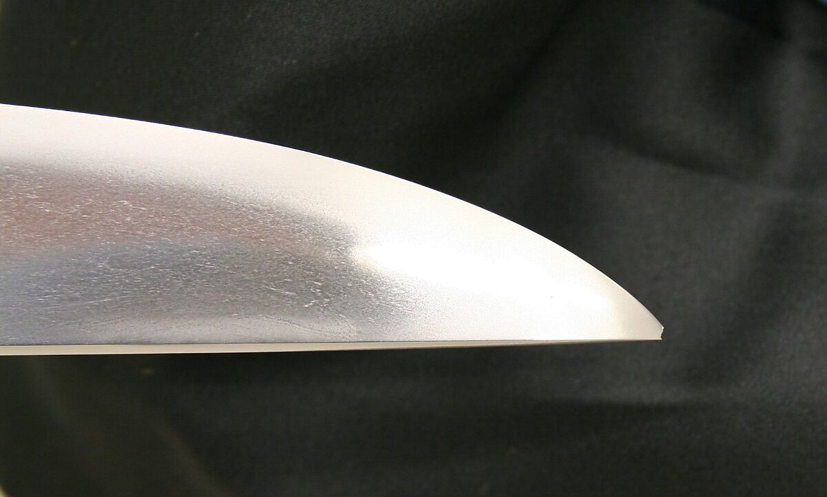 Blade and Mounting for a Short Sword (Wakizashi), Blade inscribed by Naotane Taikei (Japanese, Yamagata 1778–1857 Edo), Steel, wood, lacquer, rayskin (samé), thread, iron, copper-silver alloy (shibuichi), gold,  silver, Japanese