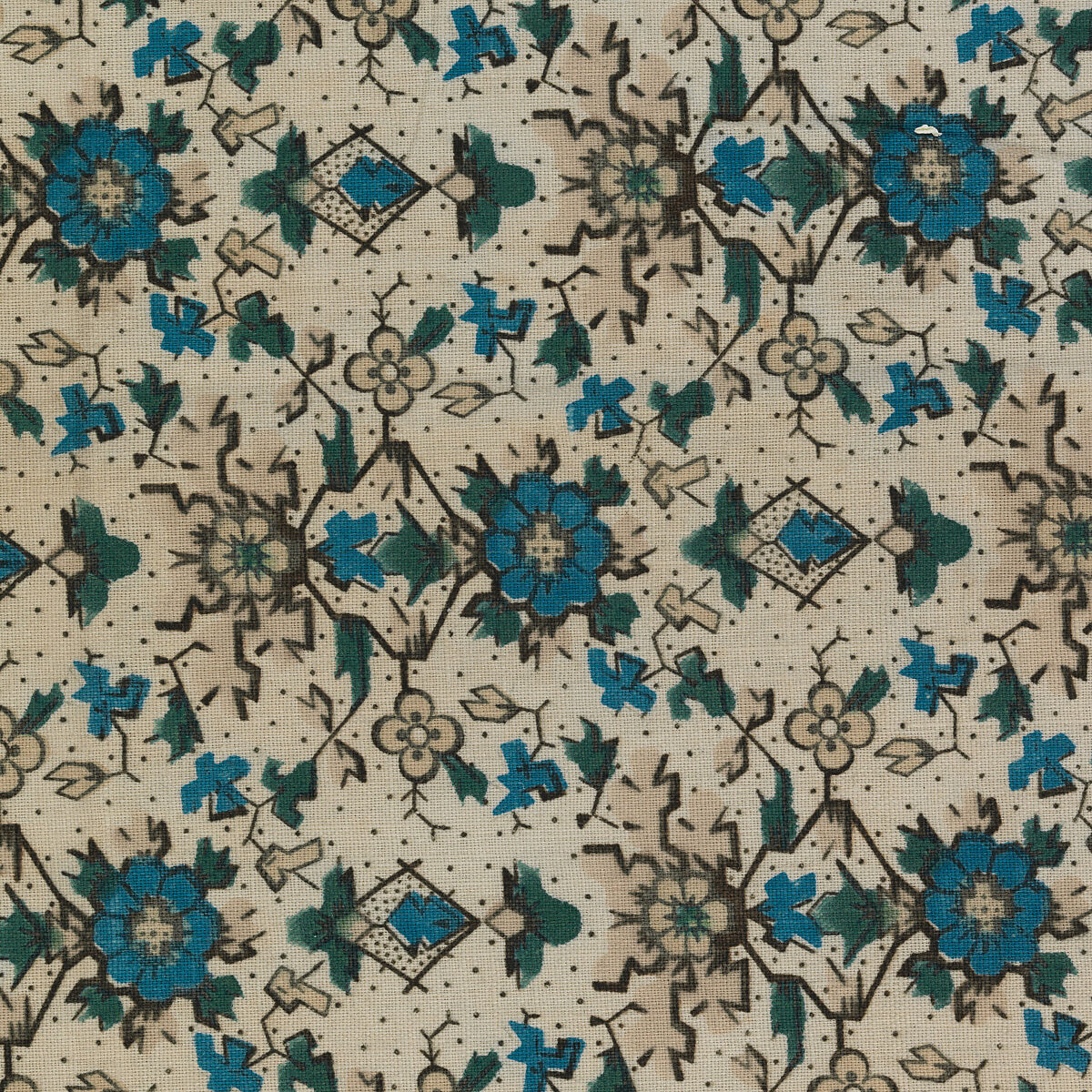 Piece, Cotton, possibly British