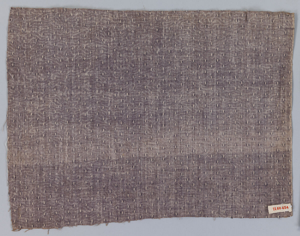 Piece, Cotton, possibly British