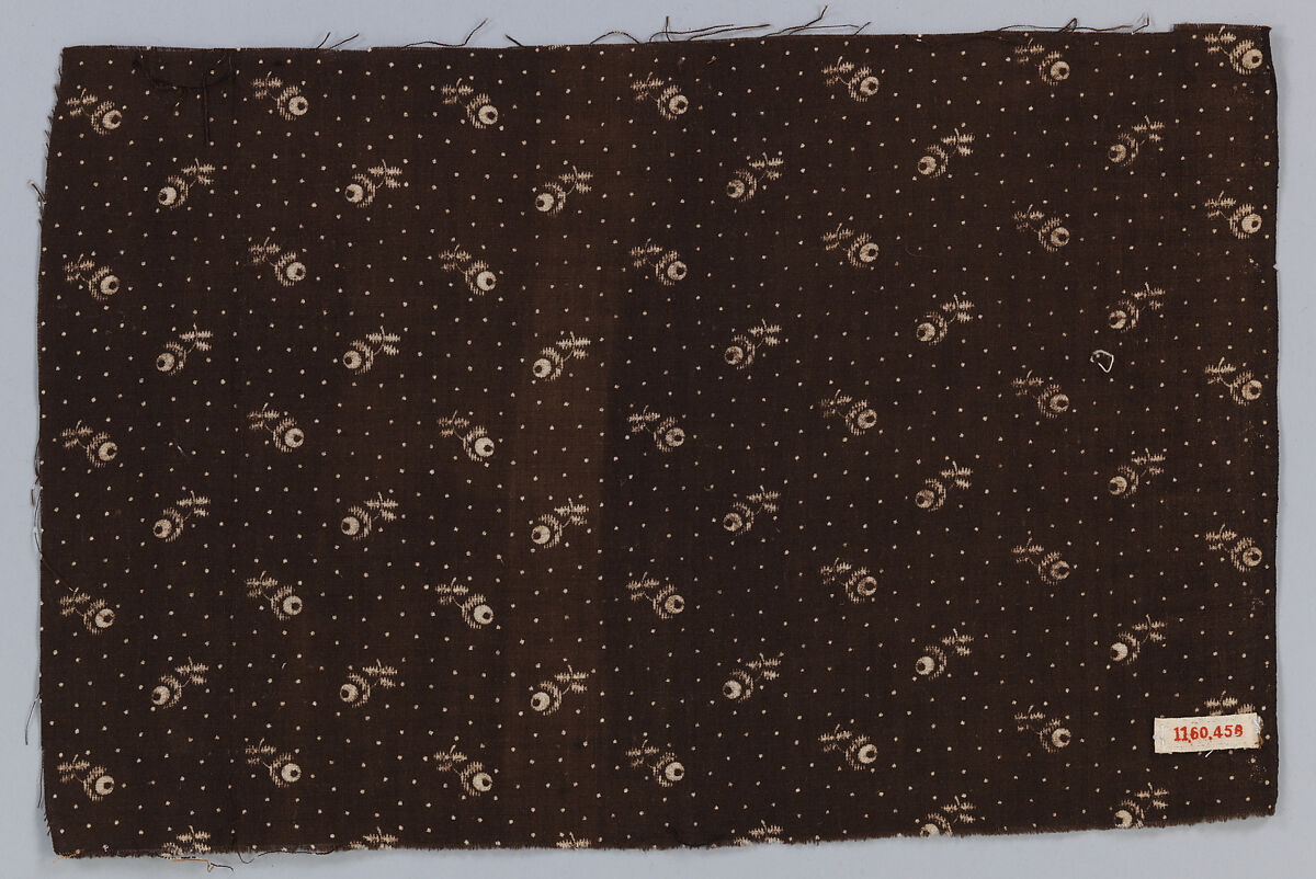 Piece, Cotton, possibly British