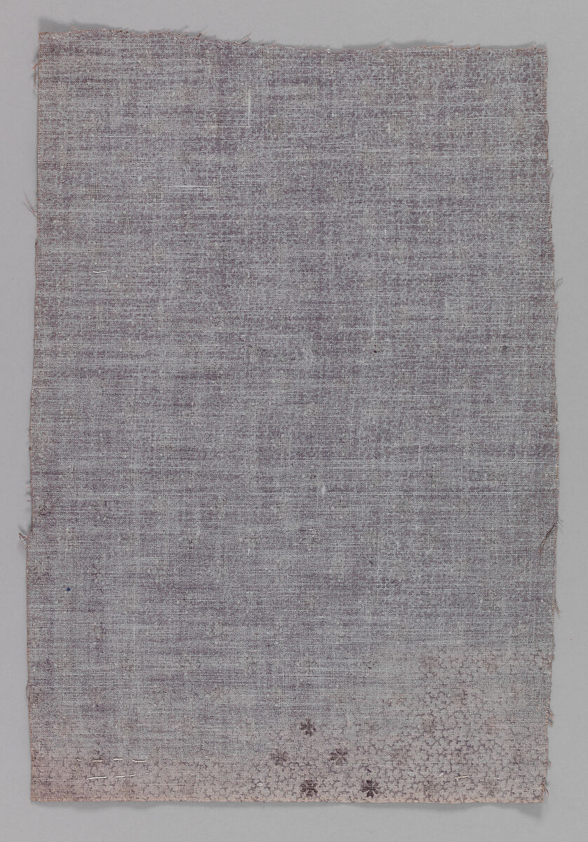 Piece, Cotton, possibly British