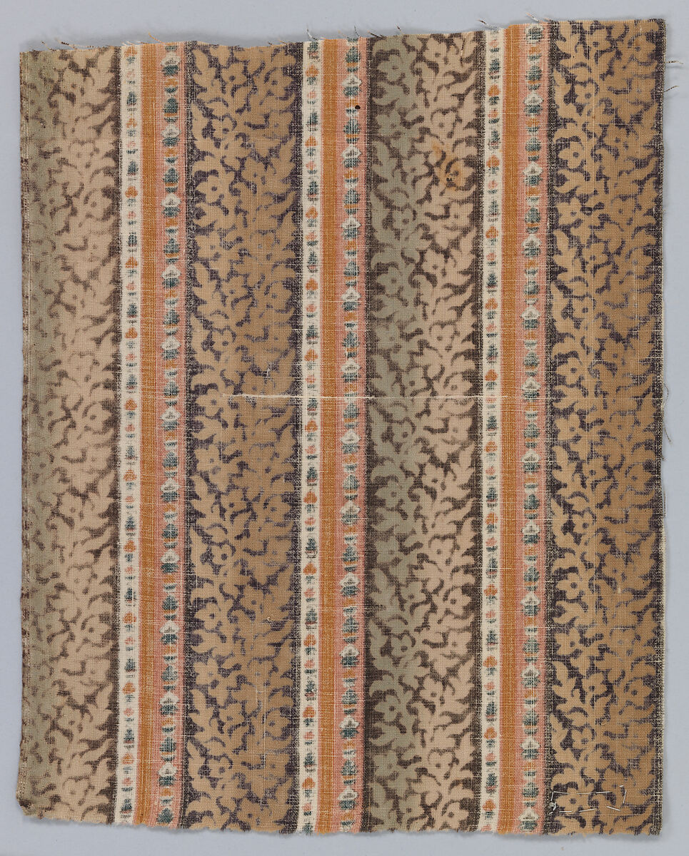 Piece, Cotton, possibly British
