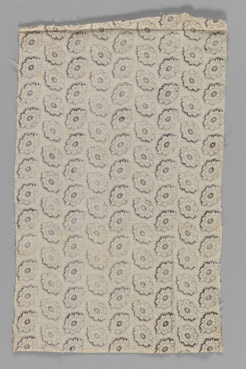 Piece, Cotton, possibly British