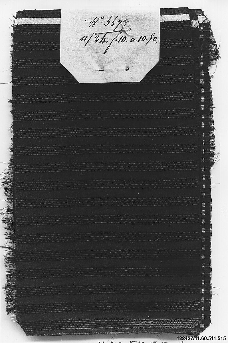 Sample, Silk, French