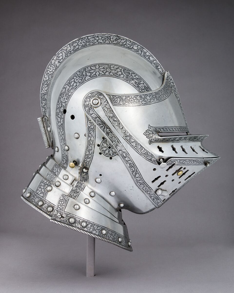 Half-Armor (Composed), Steel, leather, copper alloy, German