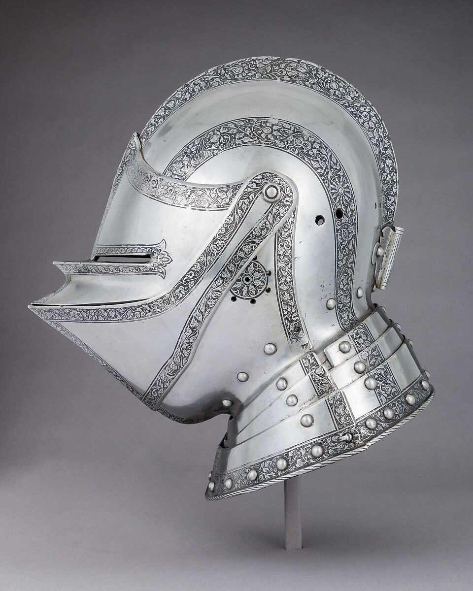 Half-Armor (Composed), Steel, leather, copper alloy, German
