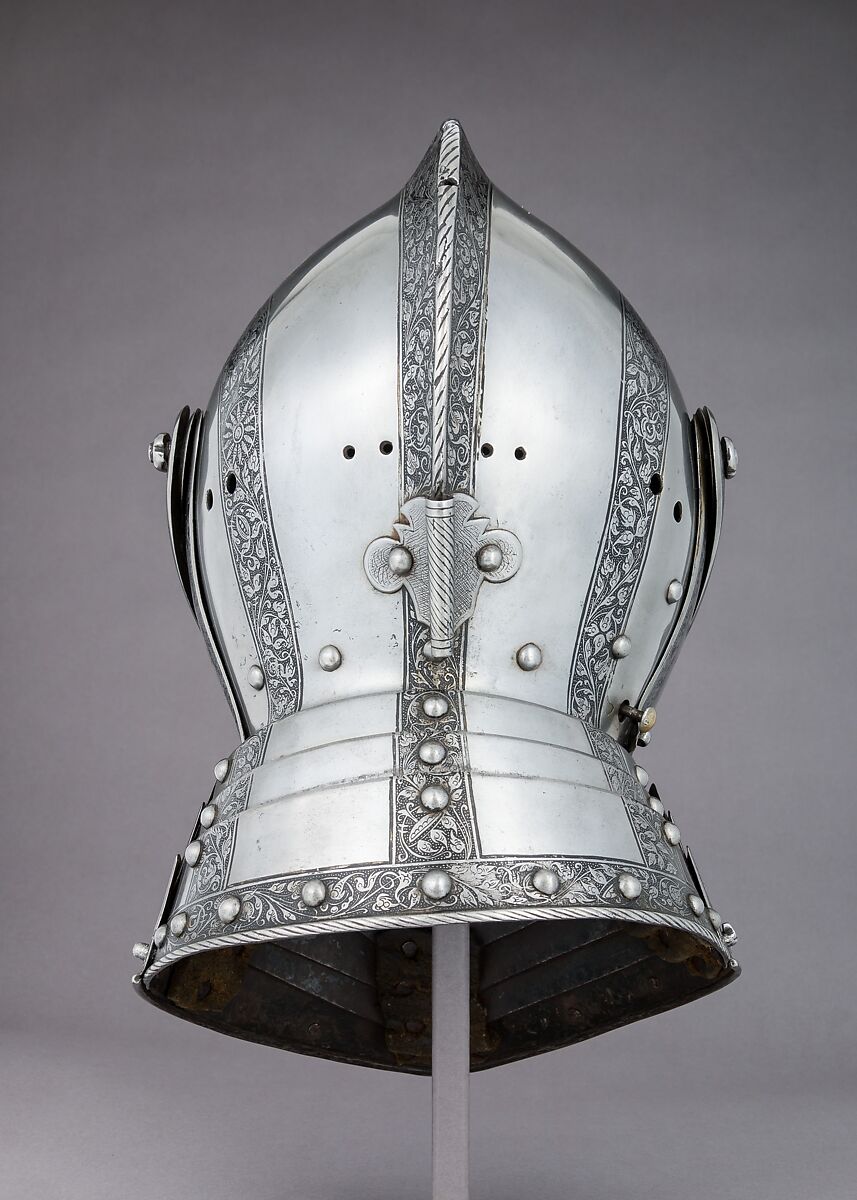 Half-Armor (Composed), Steel, leather, copper alloy, German