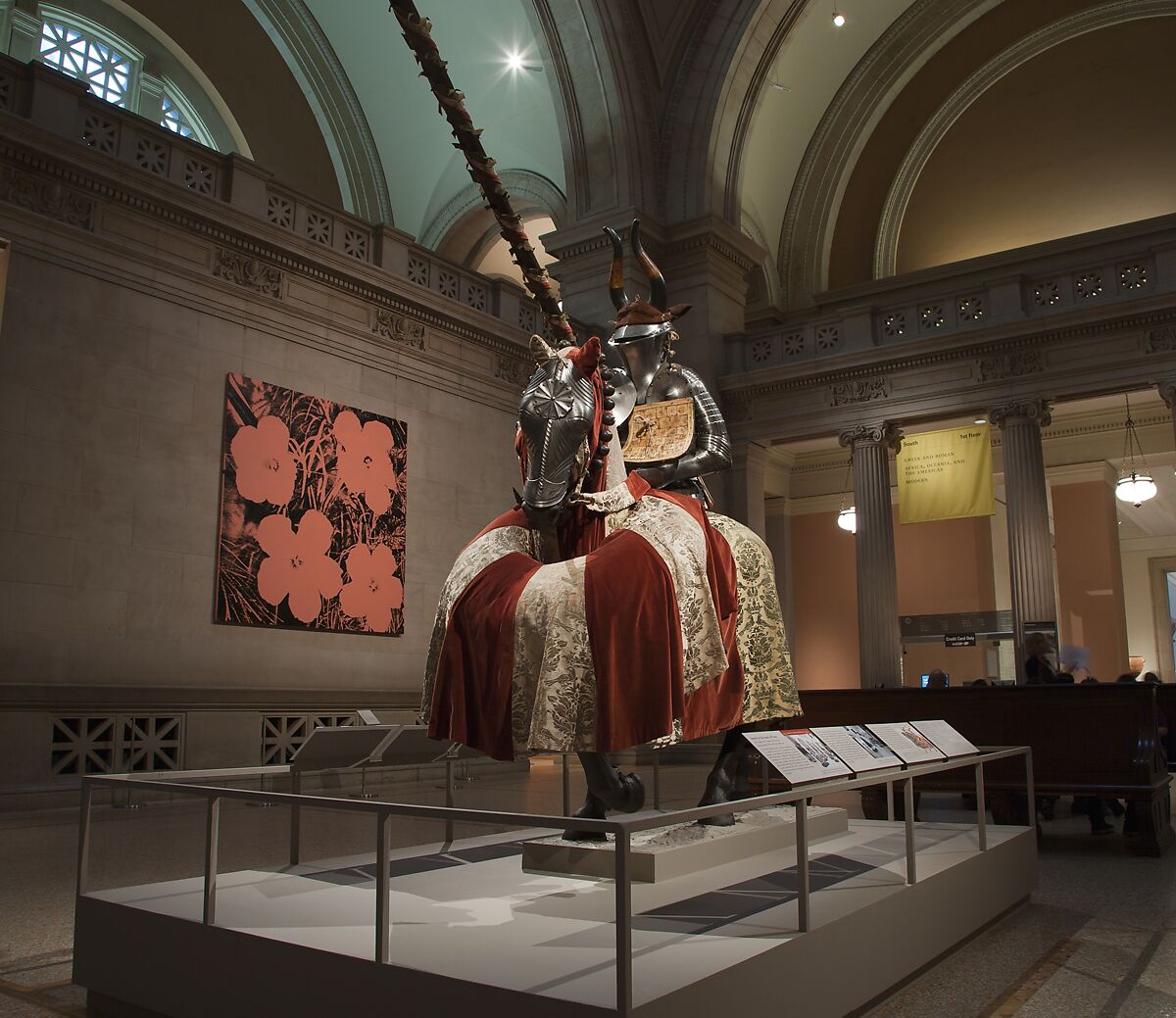 Jousting Armor, Helmet made by Daniel Tachaux (French, 1857–1928, active in France and America), Steel, copper alloy, leather, textile, horn, German; restorations, French, Paris