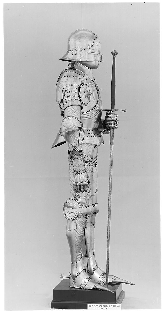 Armor, Steel, leather, German