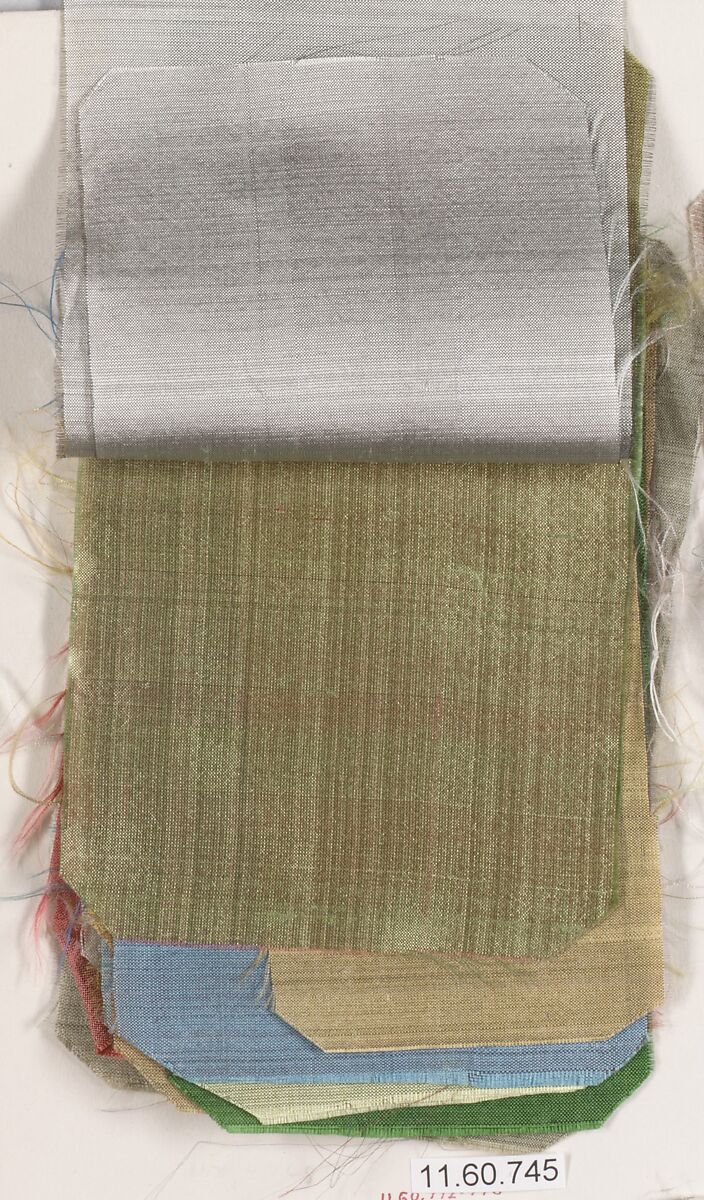 Sample, Silk, French