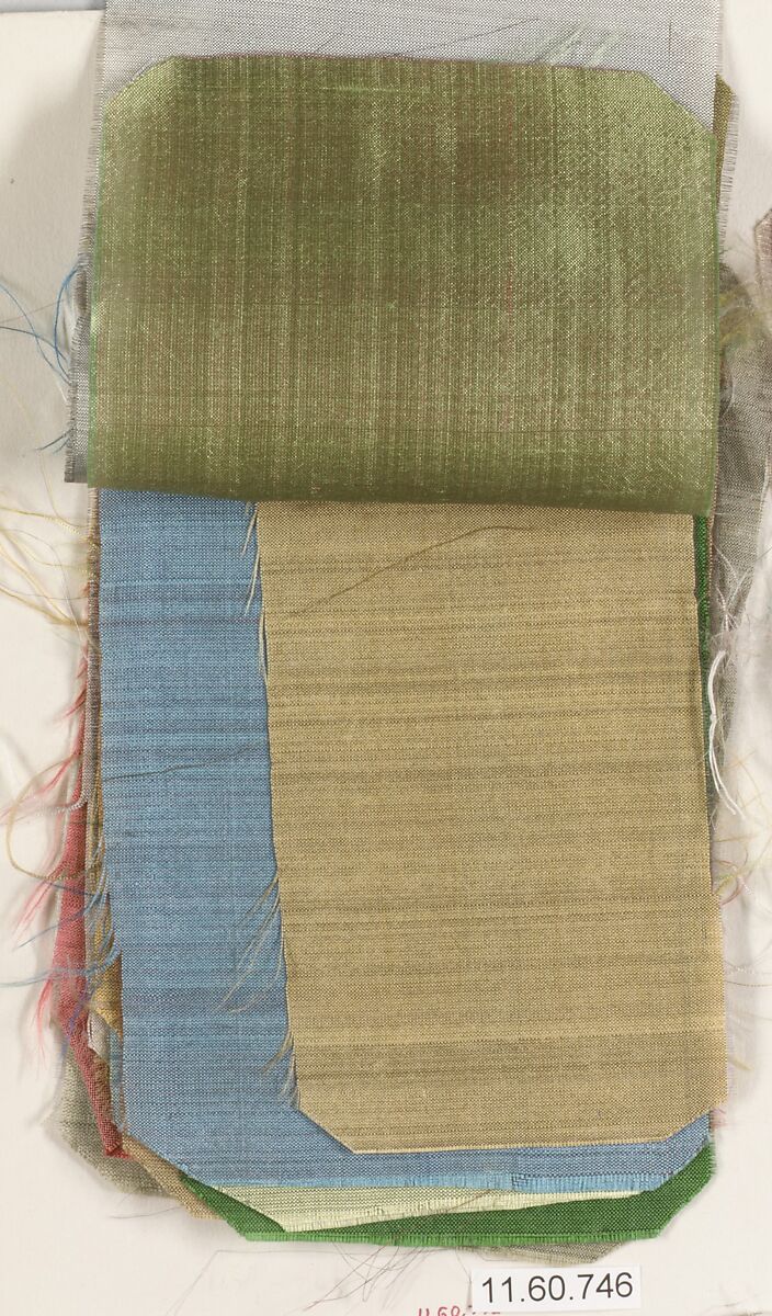 Sample, Silk, French