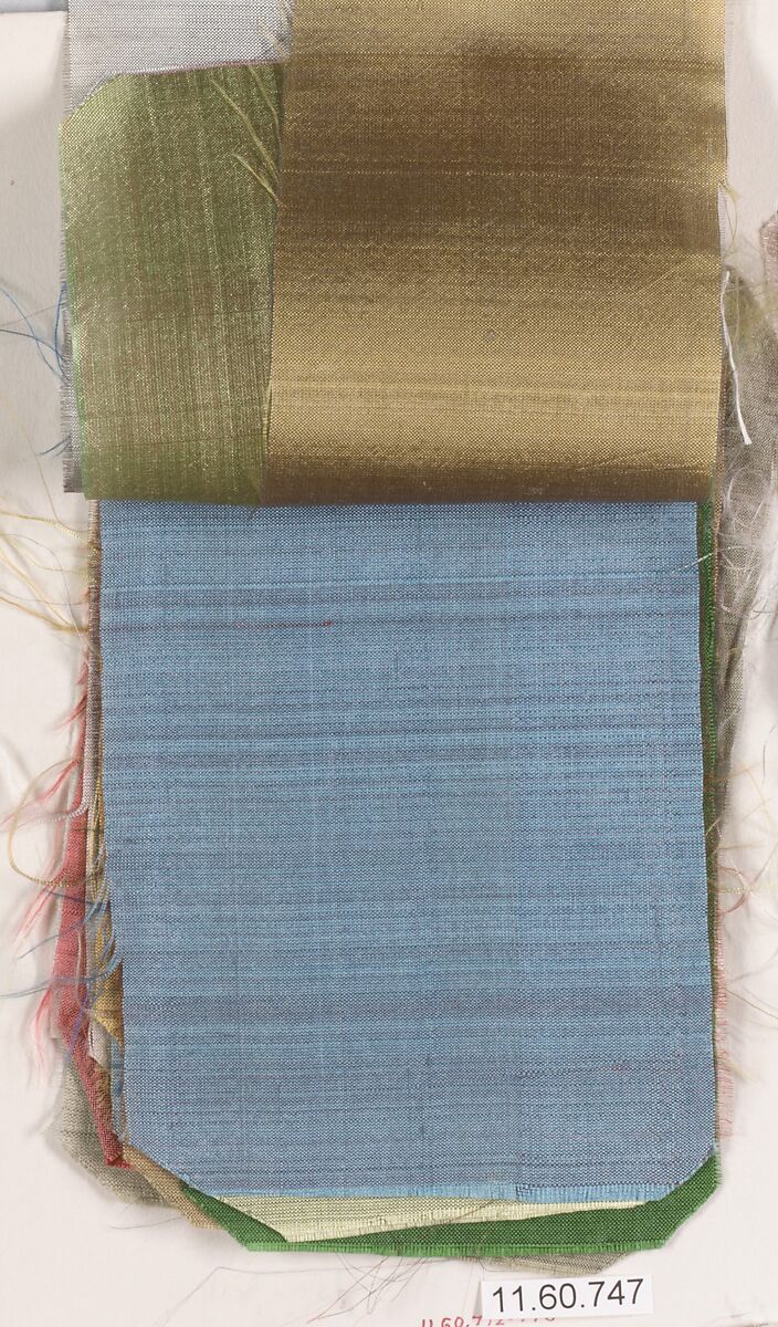 Sample, Silk, French