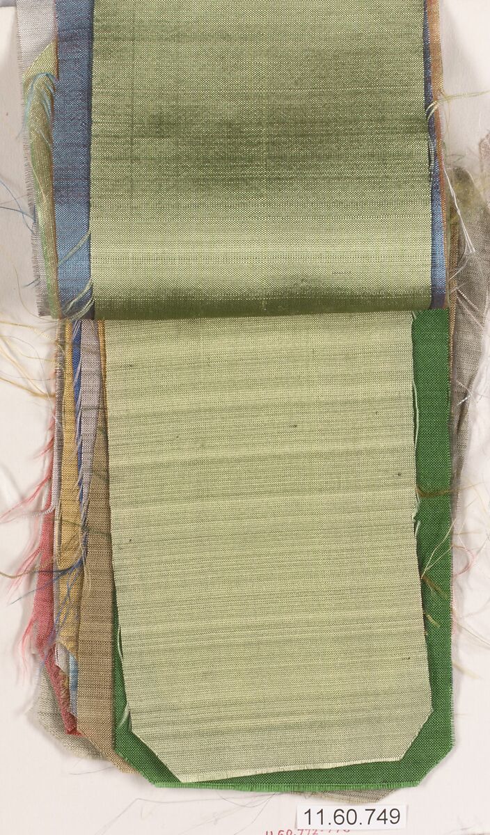 Sample, Silk, French