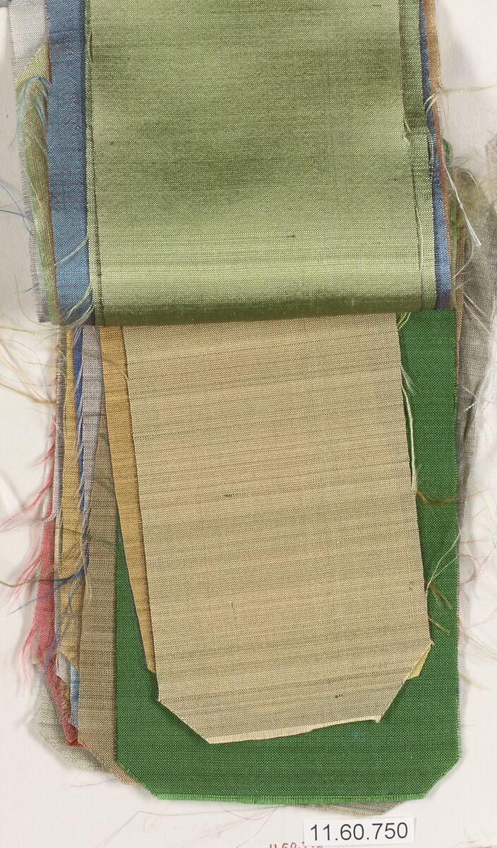 Sample, Silk, French