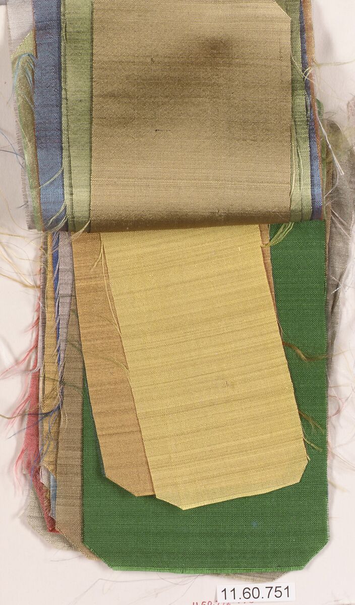 Sample, Silk, French