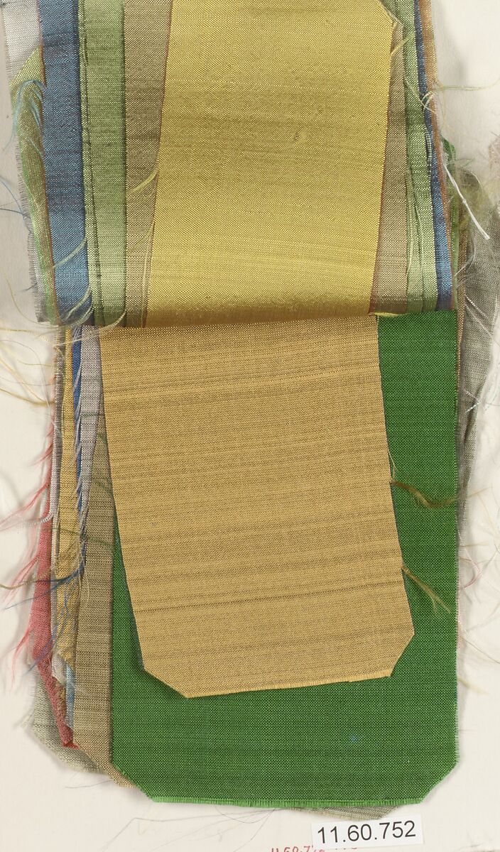 Sample, Silk, French