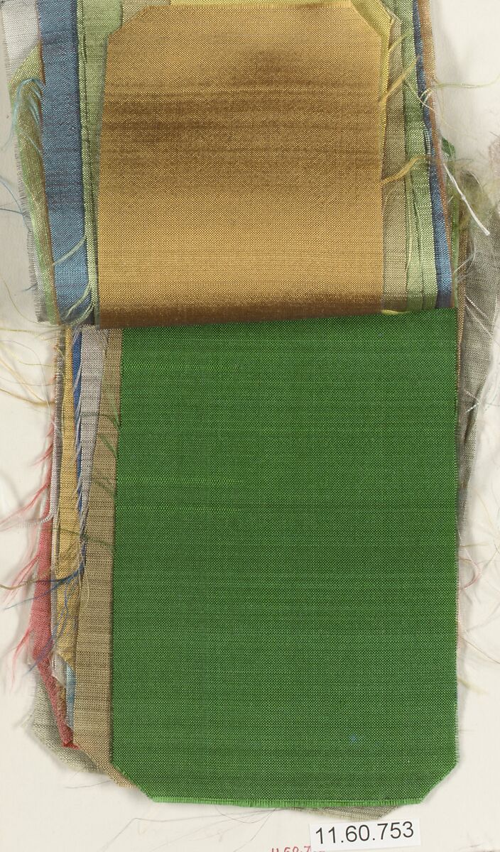Sample, Silk, French