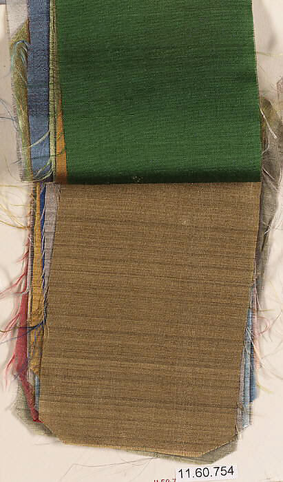 Sample, Silk, French 