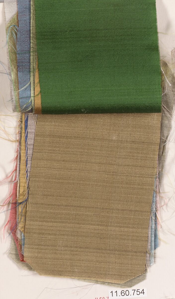 Sample, Silk, French