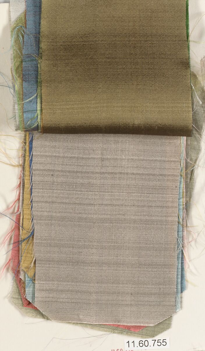 Sample, Silk, French