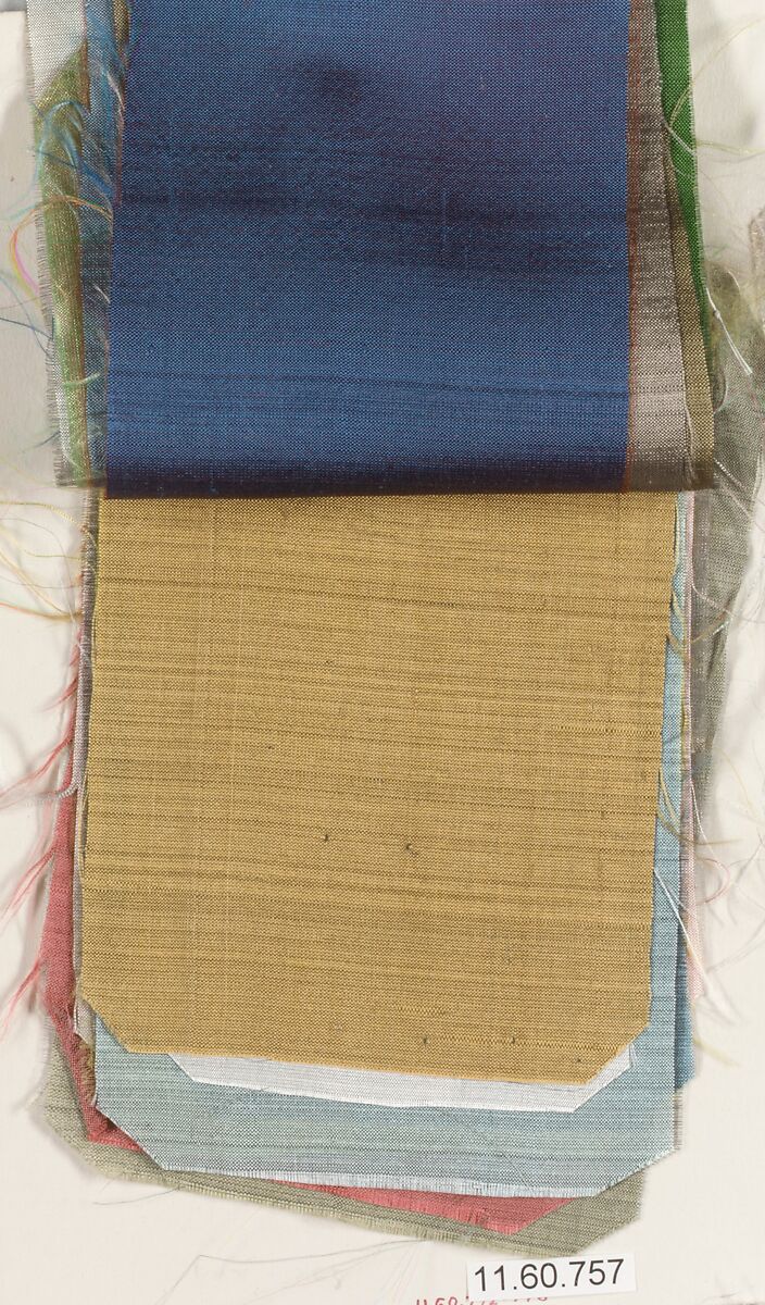 Sample, Silk, French