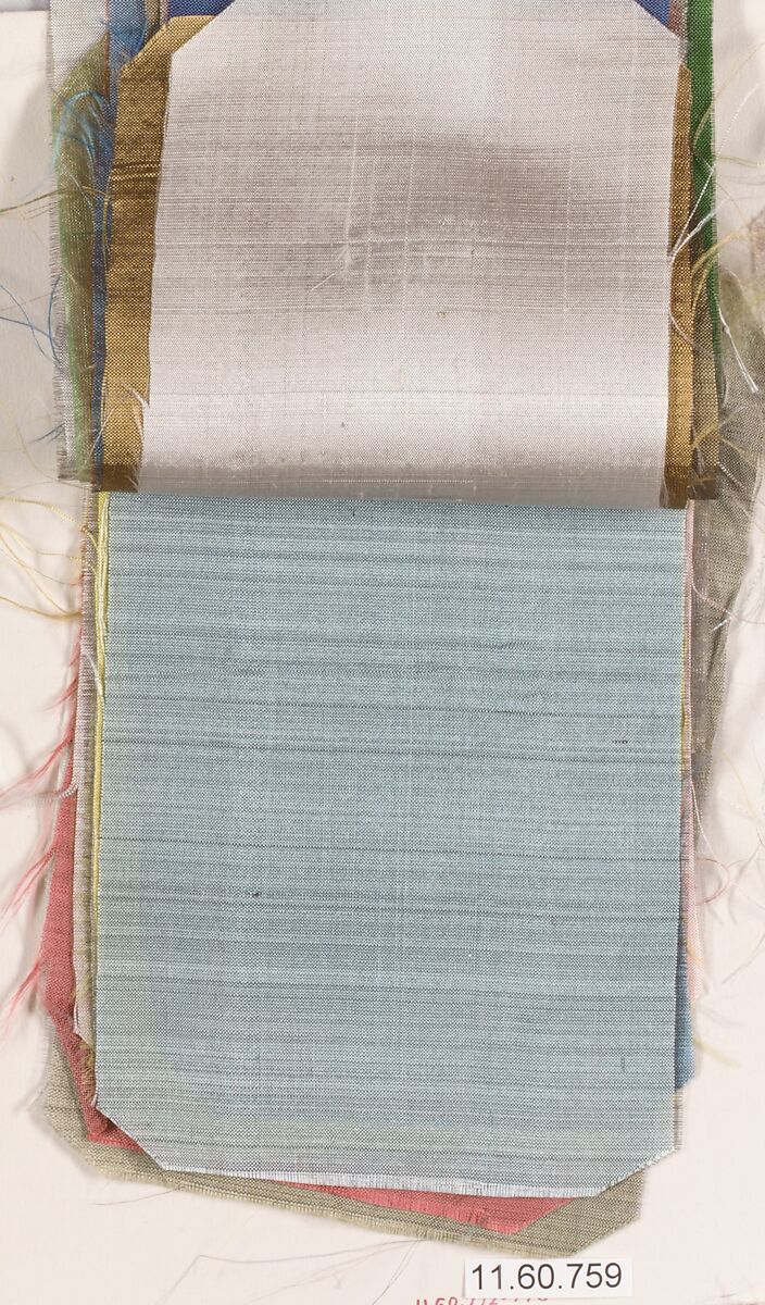 Sample, Silk, French