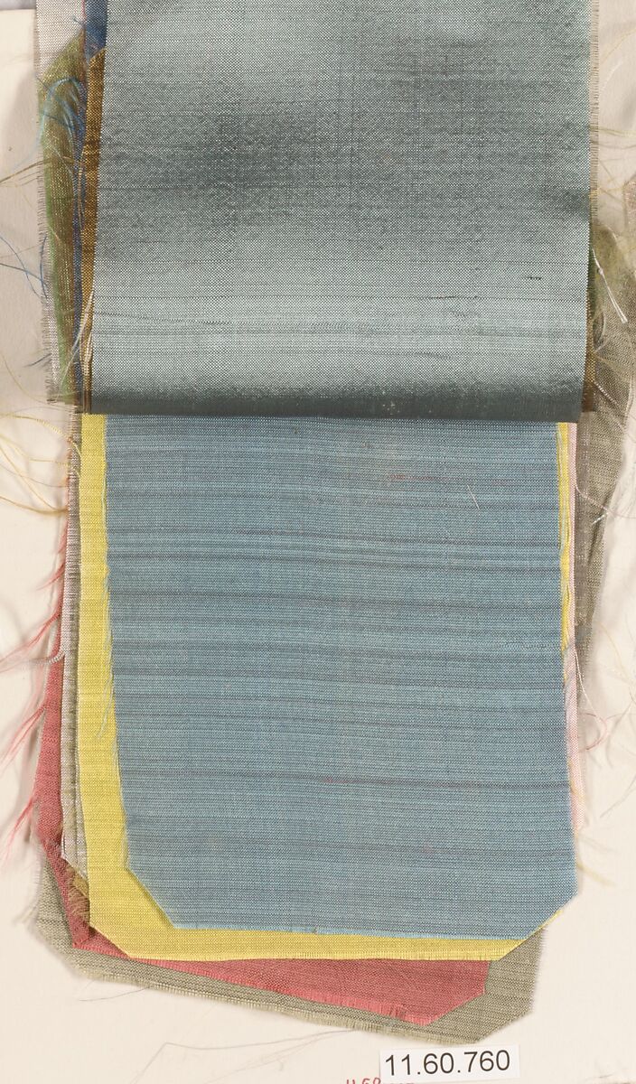 Sample, Silk, French