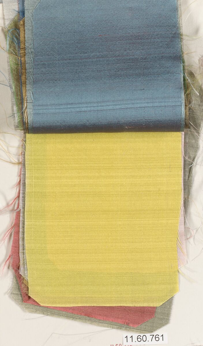Sample, Silk, French