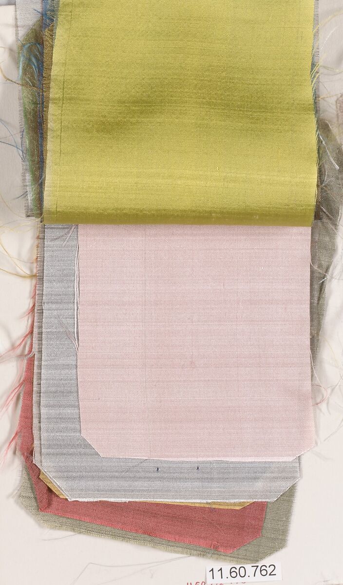 Sample, Silk, French