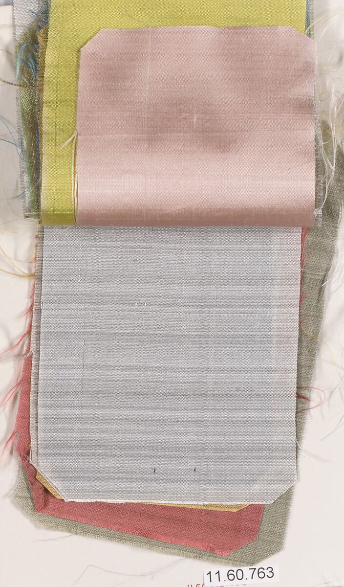 Sample, Silk, French