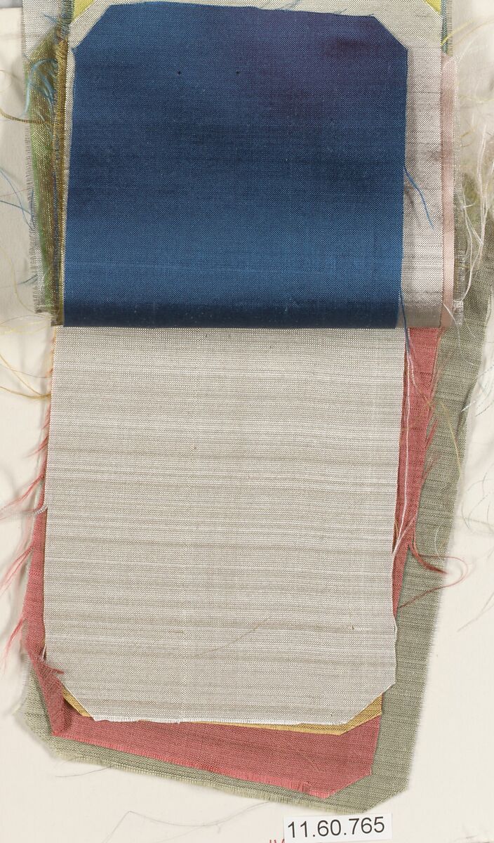 Sample, Silk, French