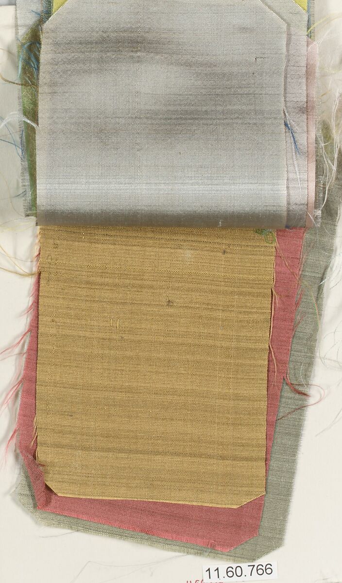 Sample, Silk, French
