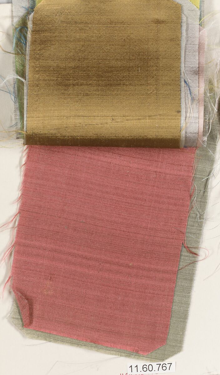 Sample, Silk, French