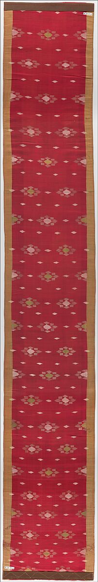 Length of velvet, Silk, metal thread, Italian, Venice