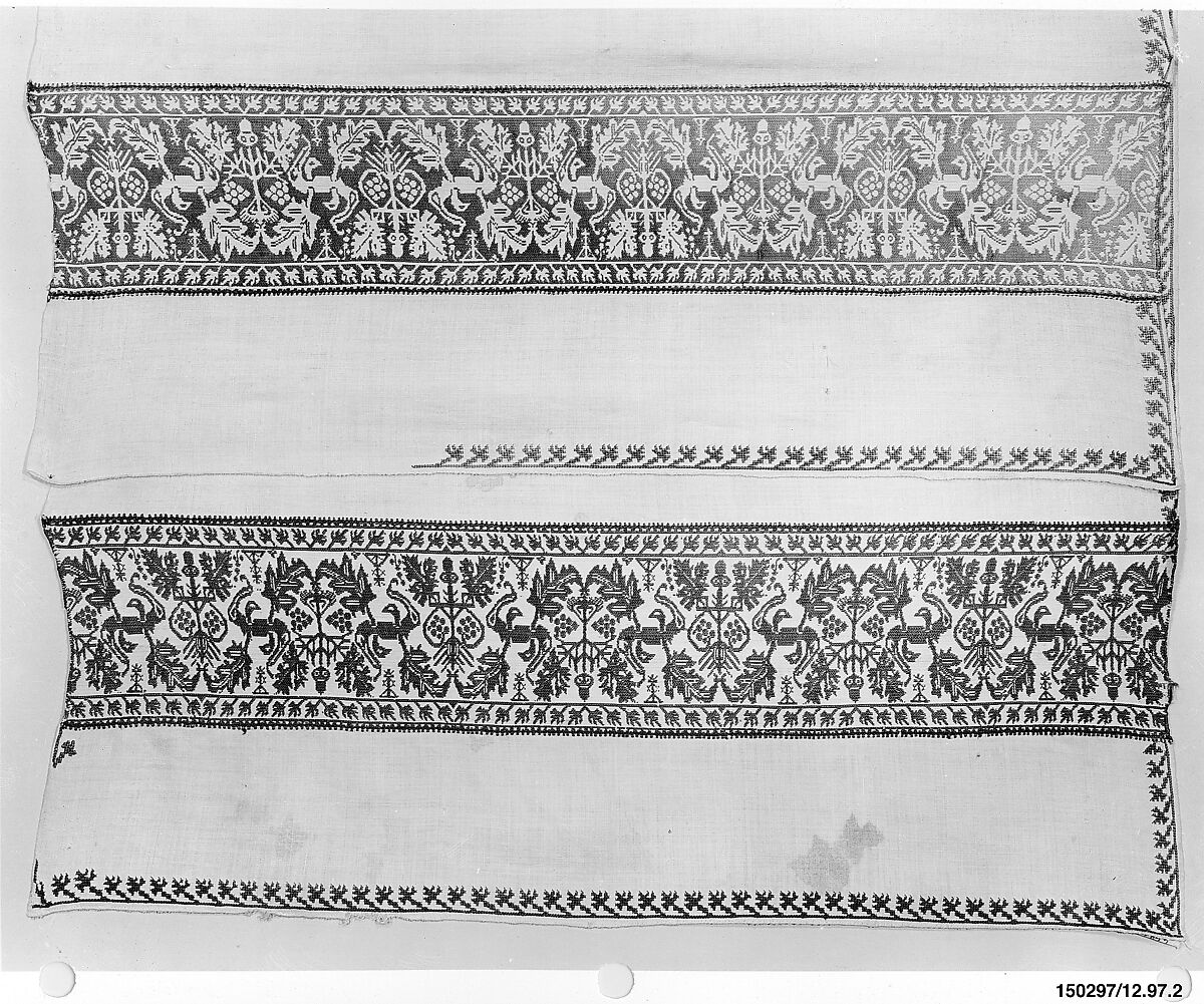 Towel, Linen and silk, Italian