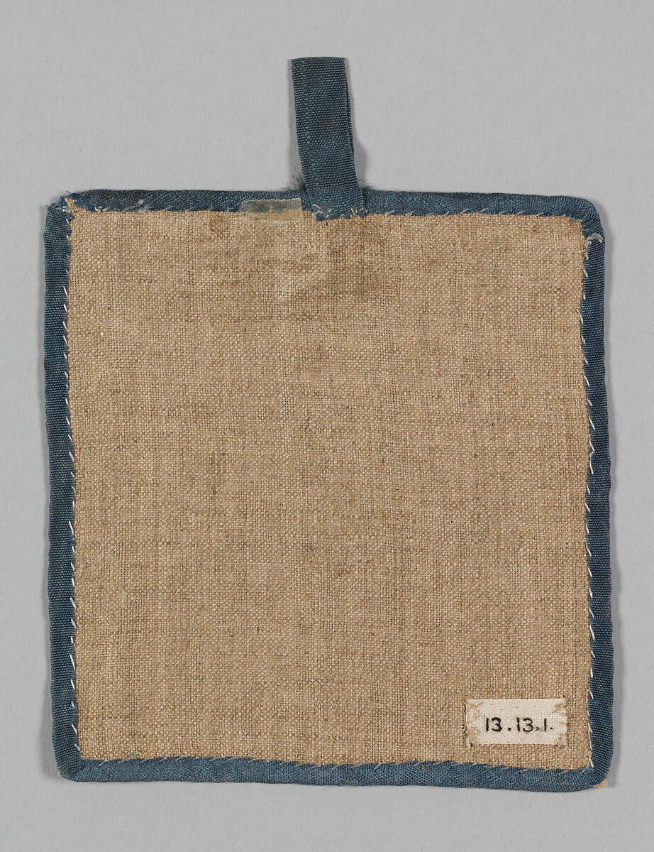 Sampler, Silk on canvas, British