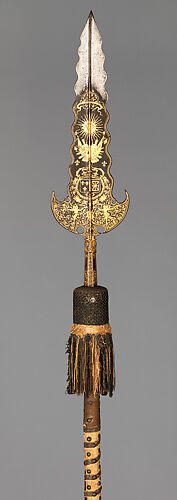 Partisan Carried by the Bodyguard of Louis XIV (1638–1715, reigned from 1643)