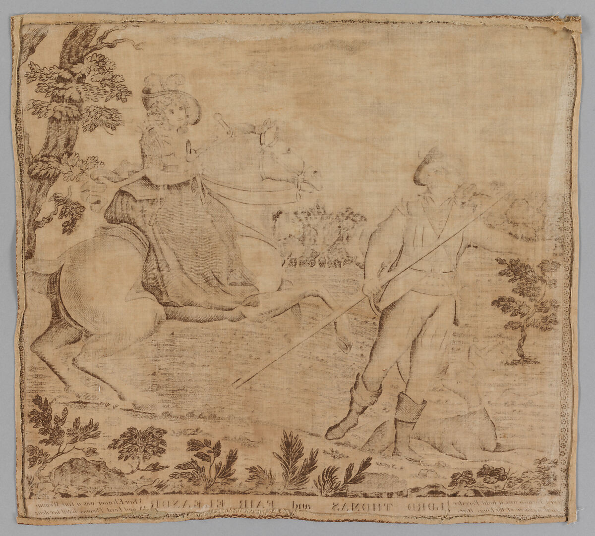 Handkerchief, Cotton, British