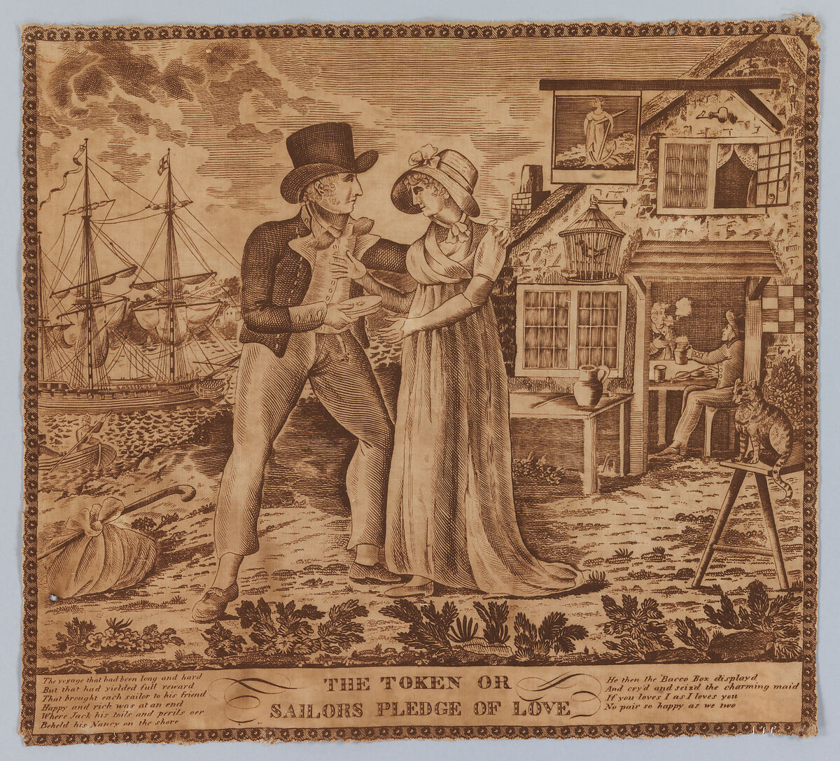 Handkerchief, Cotton, British 