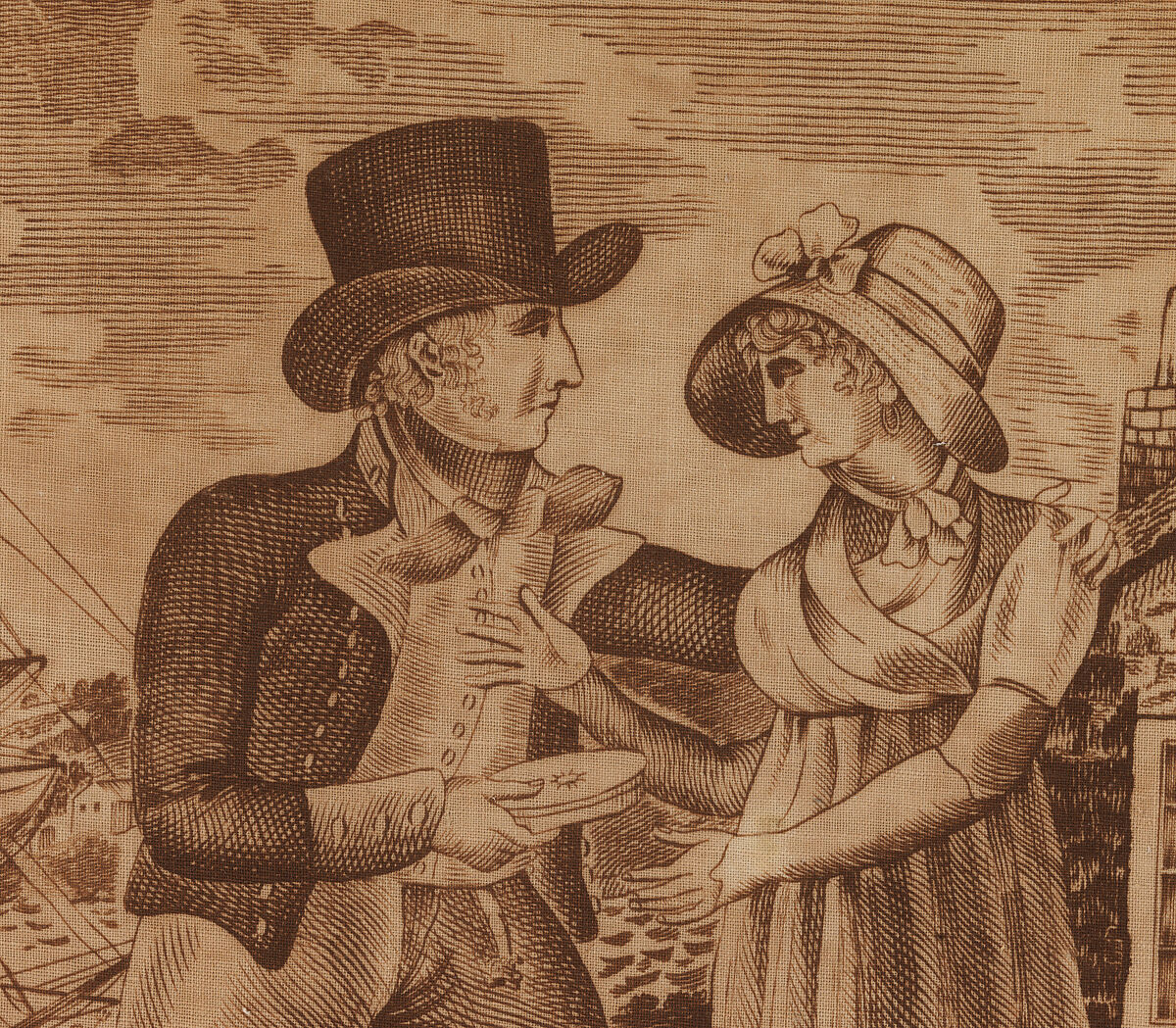 Handkerchief, Cotton, British