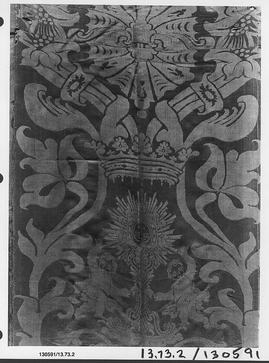Piece, Silk, Italian, Venice