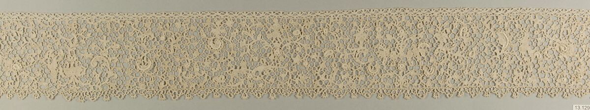 Border, Needle lace, French 