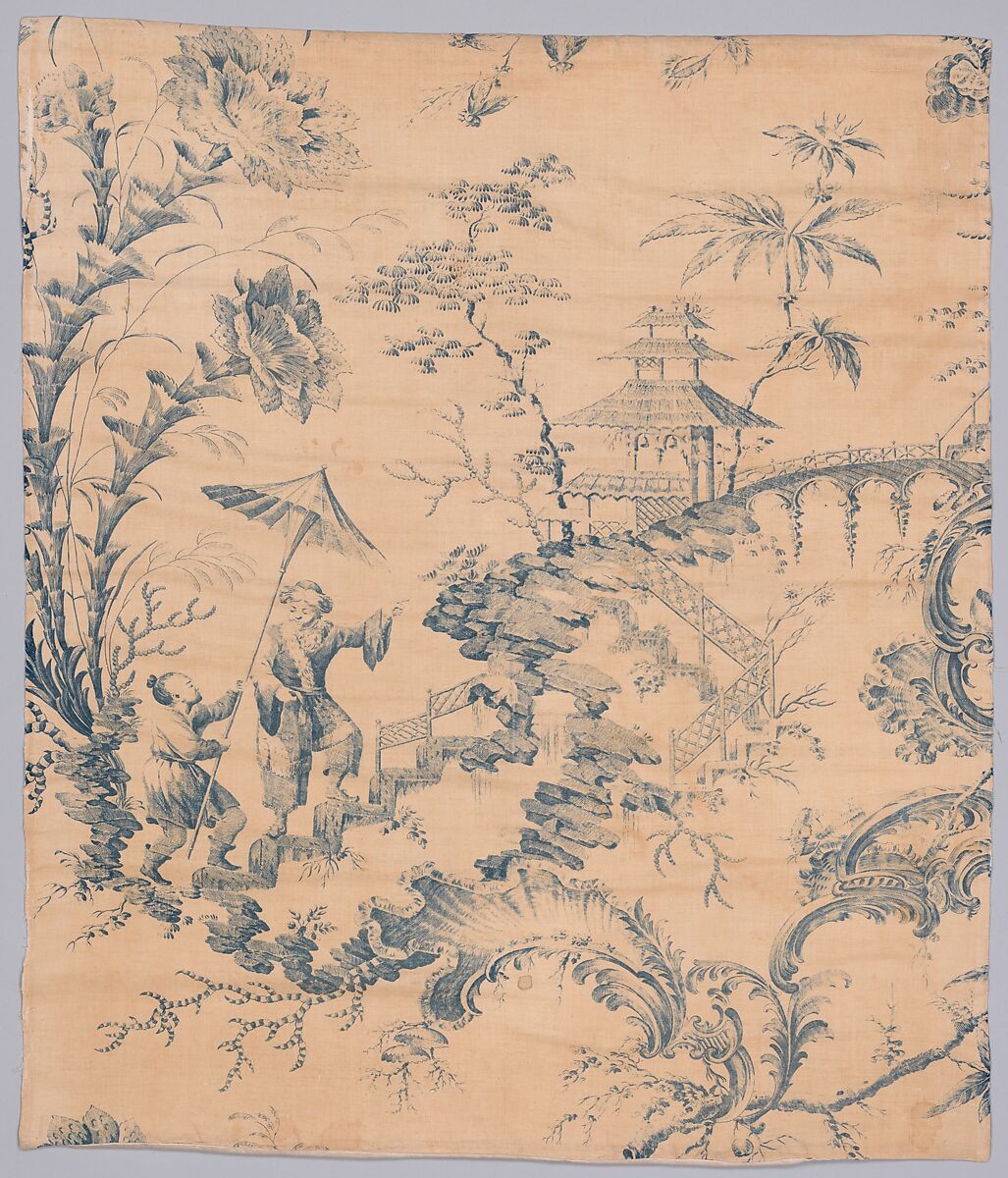 Piece, Bromley Hall Printworks (Middlesex, England, 1694–1823), Linen, British, London 