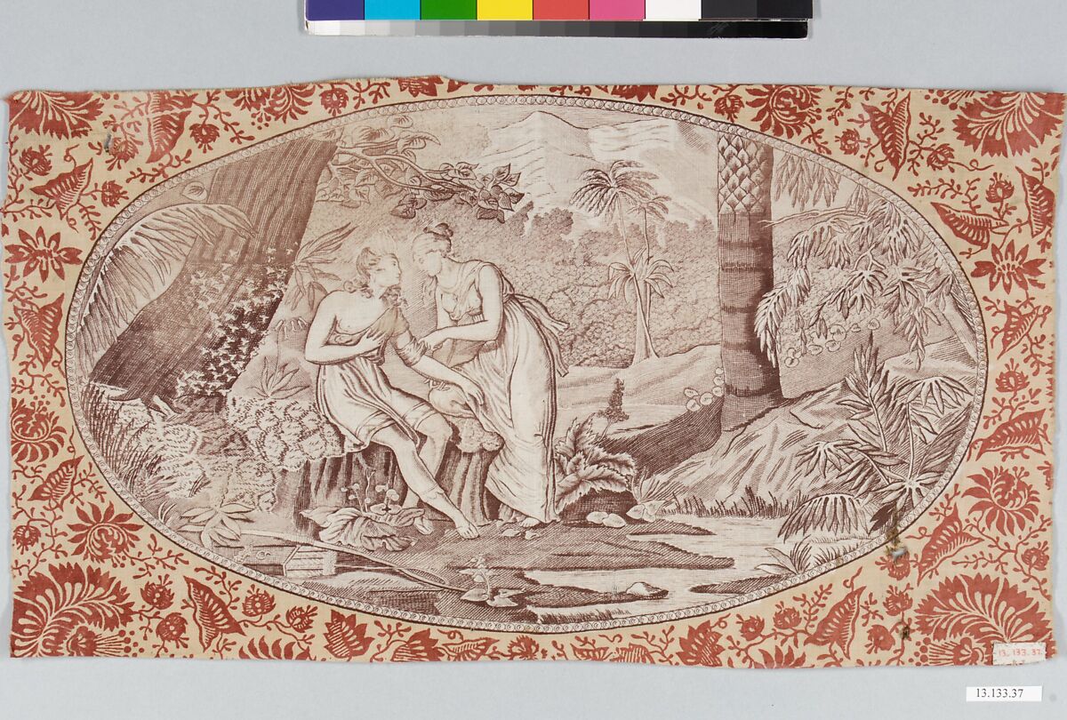 Atala and Chactas, Cotton, French