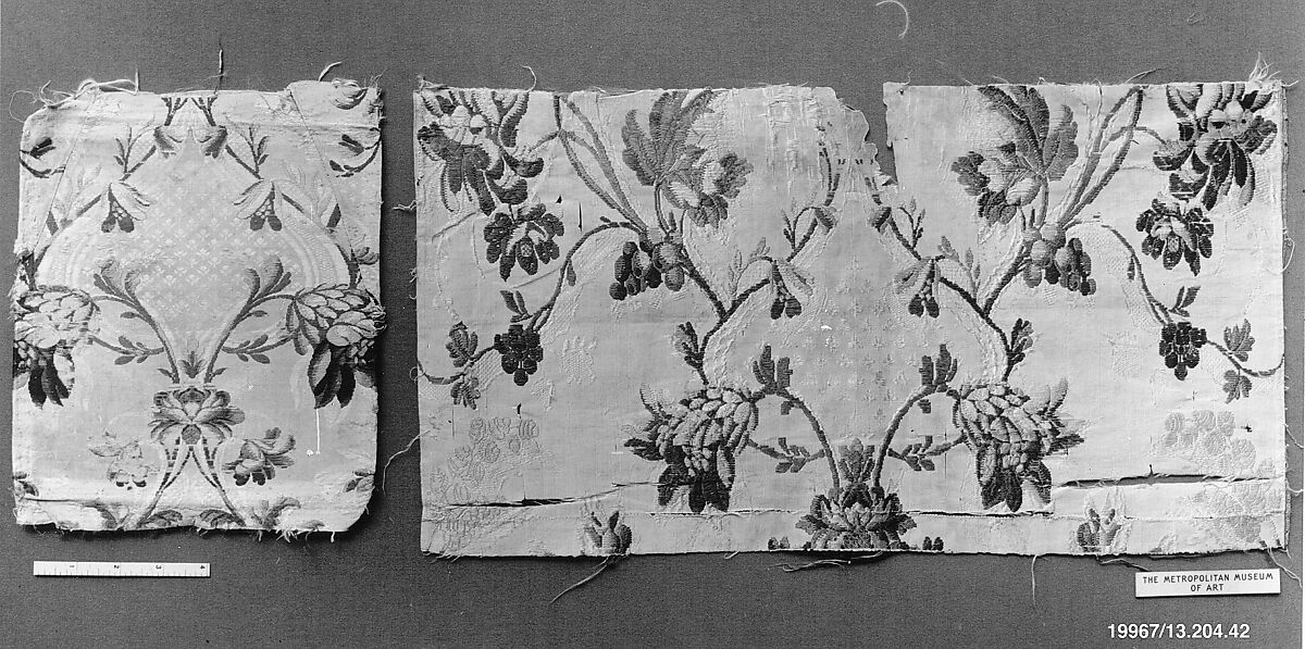 Fragment, Silk , French 