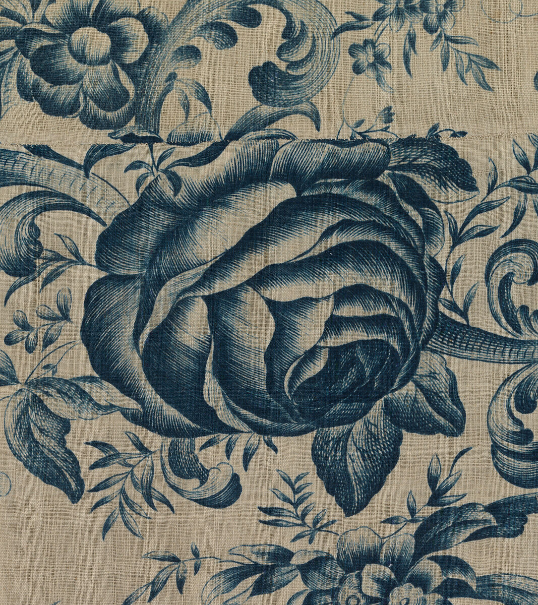 Piece, Bromley Hall Printworks (Middlesex, England, 1694–1823), Cotton and linen (?), British, London