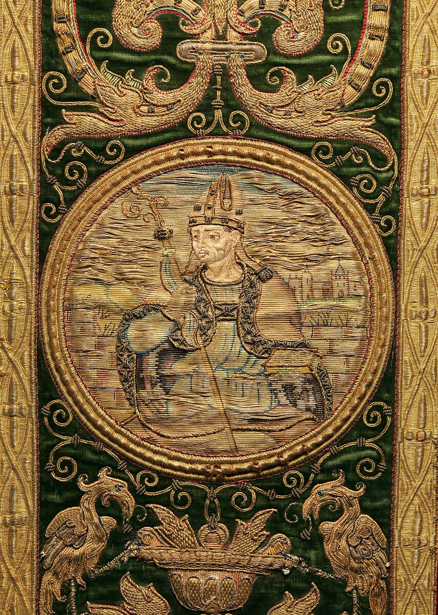 Chasuble, Silk and metal thread, Italian or Spanish