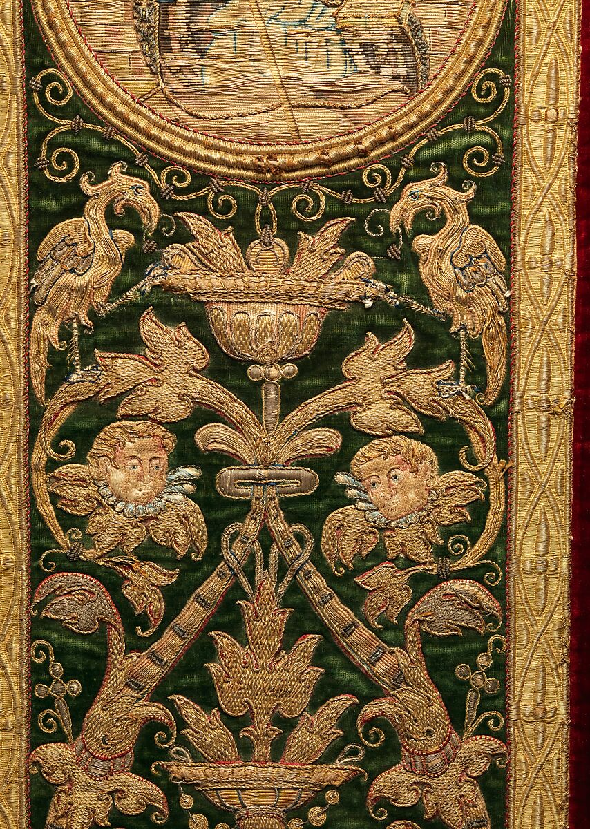 Chasuble, Silk and metal thread, Italian or Spanish
